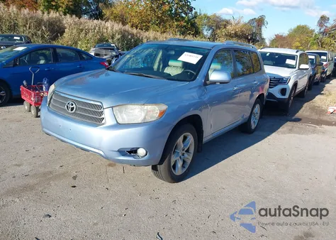 2008 Toyota Highlander Hybrid Limited from USA, damaged, VIN JTEEW44A682015774